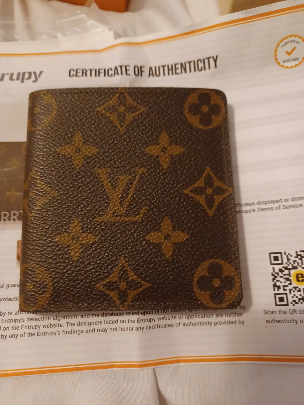 Louis Vuitton Men’s Brown Monogram Wallet